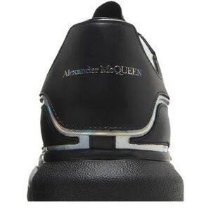 Alexander McQueen Men’s Sneaker 'Black Silver Holo'
